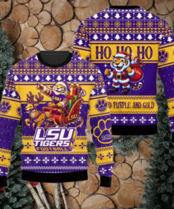 LSU Tigers Football NCAA Ugly Christmas Sweaters