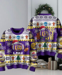 LSU Tigers Football They Not Like Us Christmas Ugly Sweater