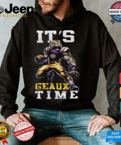 LSU Tigers It Is Geaux Time Mascot Shirt