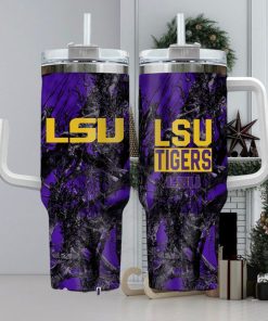 LSU Tigers Realtree Hunting 40oz Tumbler