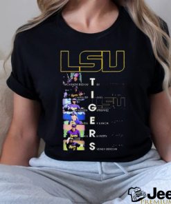 LSU Tigers Softball Team Players Signatures Shirt