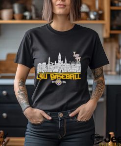 LSU baseball 2024 skyline city shirt