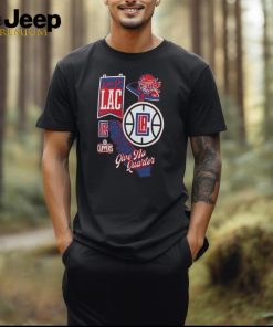 La Clippers Split Zone Give No Quarter 2024 T shirt