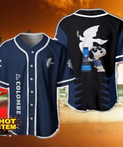 La Colombe Snoopy Baseball Jersey Shirt For Snoopy Lovers Gift Ideas