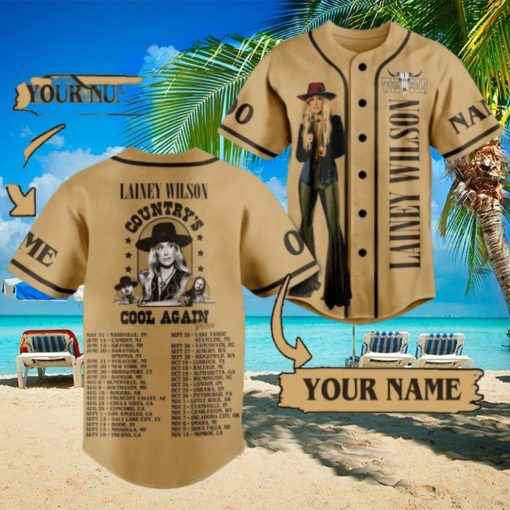 Lainey Wilson Country’s Cool Again Custom Baseball Jersey