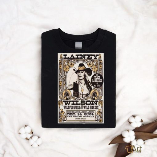 Lainey Wilson MGM Grand Garden Arena in Las Vegas NV Dec 14 2024 Poster Shirt