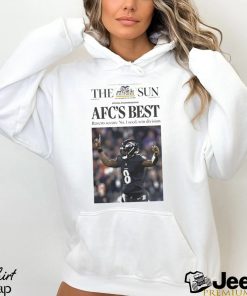 Lamar Jackson Afc’s Best Ravens Secure No1 Shirt