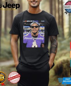 Lamar Jackson Almost Gameday Shades Baltimore Ravens T Shirts