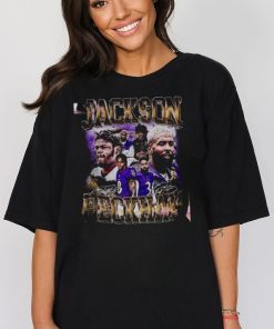 Lamar Jackson OBJ Odell Beckham Jr Baltimore Football Shirt, American Sport shirt