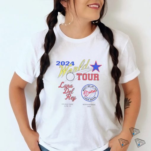 Lana Del Rey World Tour 2024 meet me at the Boston shirt