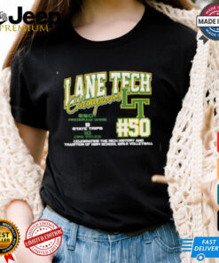 Lane Tech IHSA Girls Volleyball Top 50 logo shirt