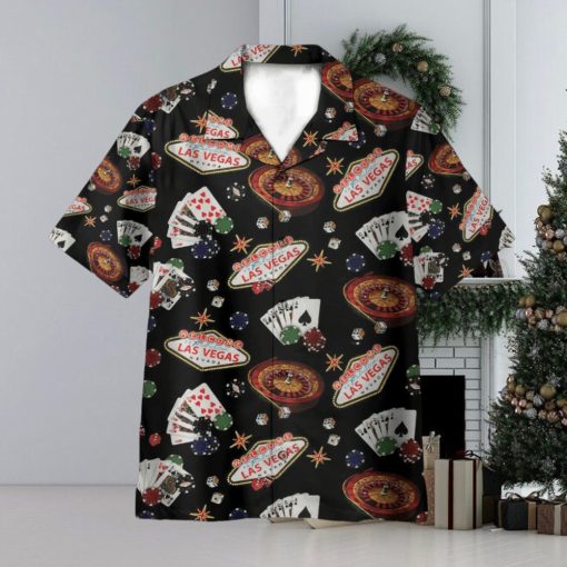 Las Vegas Gambling AOP Hawaiian Shirt Aloha Summer Lover Gift Shirt CQG