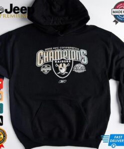 Las Vegas Raiders 2002 AFC Conference Champions shirt