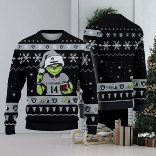 Las Vegas Raiders Custom Chrismas Ugly Sweater