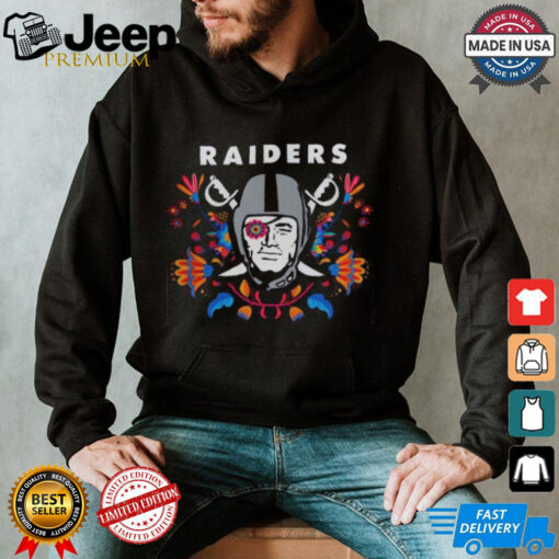 Las Vegas Raiders Dia De Los Muertos 2024 T Shirt