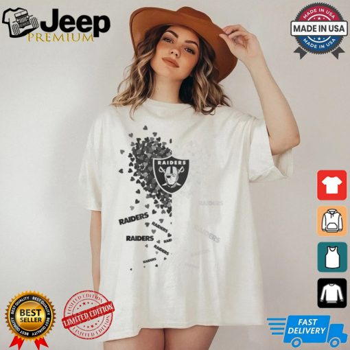 Las Vegas Raiders Heart Shirt