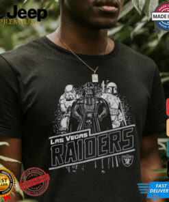 Las Vegas Raiders NFL Empire Star Wars Vintage T Shirt