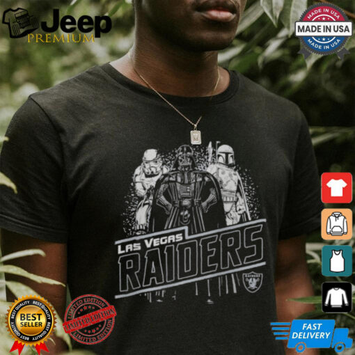 Las Vegas Raiders NFL Empire Star Wars Vintage T Shirt