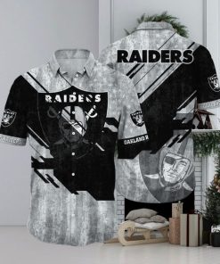 Las Vegas Raiders NFL Football Hawaiian Shirt For Fans Men And Women Gift Aloha Beach