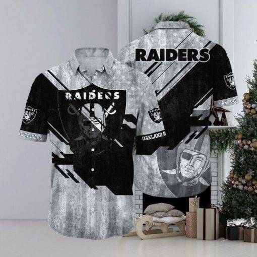 Las Vegas Raiders NFL Football Hawaiian Shirt For Fans Men And Women Gift Aloha Beach