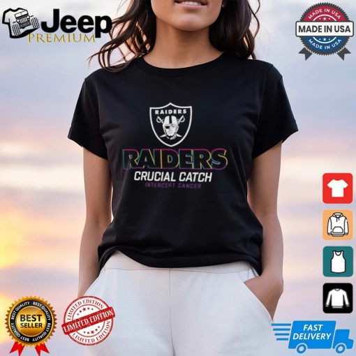 Las Vegas Raiders Nike Black 2024 NFL Crucial Catch T Shirt