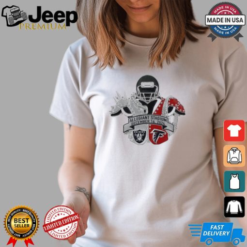 Las Vegas Raiders Vs Atlanta Falcons 2024 Game Day Allegiant Stadium December 16 2024 Shirt