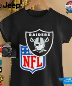 Las Vegas Raiders X NFL logo shirt