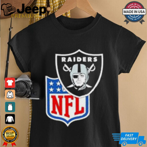 Las Vegas Raiders X NFL logo shirt