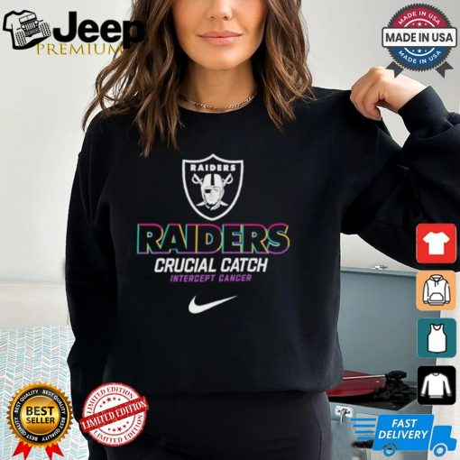 Las Vegas Raiders X Nike 2024 NFL Crucial Catch Shirt