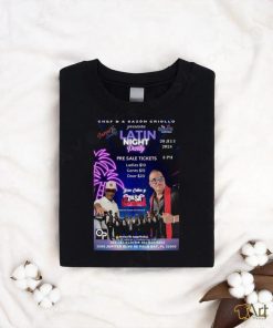 Latin Night Party Tickets, Sat, Jul 20, 2024 Poster Shirt