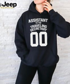 Laura Albanese assistant to the traveling secretary 00 shirt