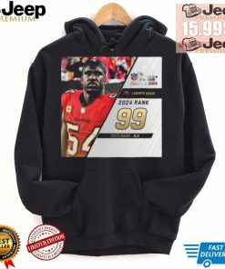 Lavonte David Rank 99 The NFL Top 100 Players Of 2024 T Shirt