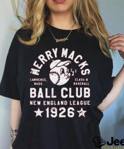 Lawrence Merry Macks Massachusetts Vintage Defunct Baseball Teams shirt