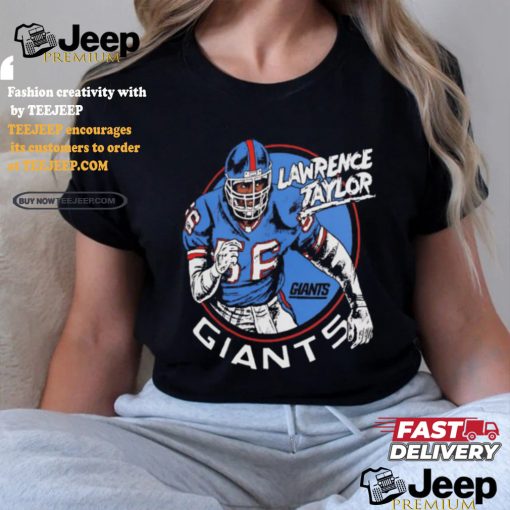 Lawrence Taylor New York Giants Caricature Retired Player Shirt