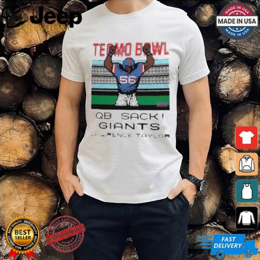 Lawrence Taylor New York Giants Tecmo Bowl Retired Player shirt