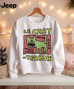 Le chat terbox meow meow shirt