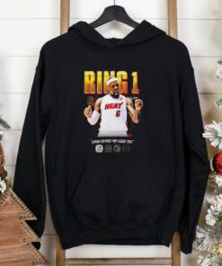 LeBron James Captures His Elusive First Title Ring T Shirt
