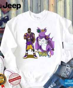 LeBron James Los Angeles Lakers Nidoking PokexBasketball shirt