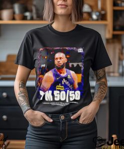 Lebron James I’m 50 50 poster shirt