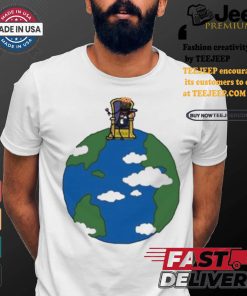 Lebron James King Of The World T shirts