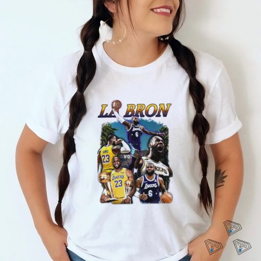 Lebron James Los Angeles Lakers basketball graphic shirt