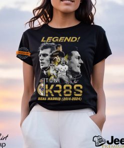 Legend Toni Kr8s Real Madrid 2014 2024 T Shirt