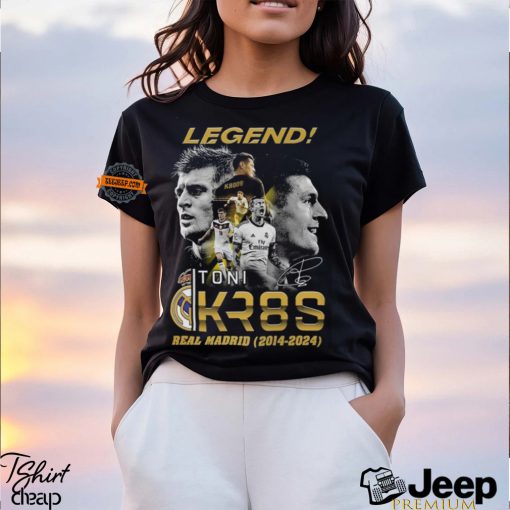 Legend Toni Kr8s Real Madrid 2014 2024 T Shirt