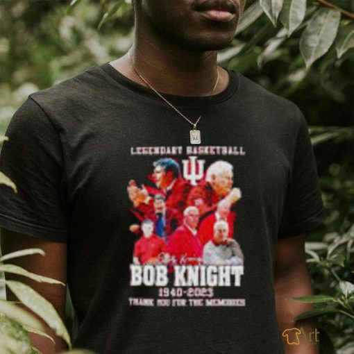 Legendary Basketball Bob Knight 1940 2023 Thank You T Shirt   Copy