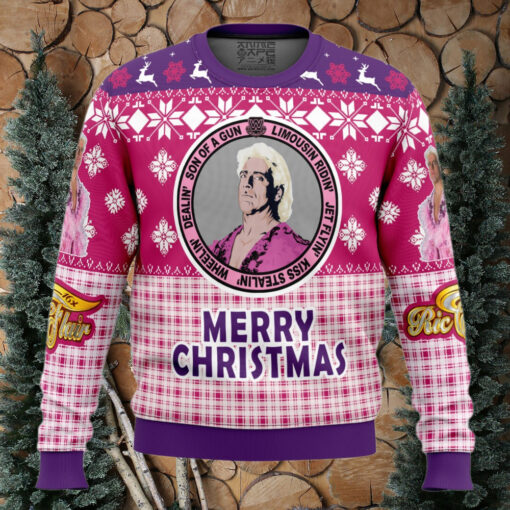 Legendary Ric Flair WWE Ugly Christmas Sweater