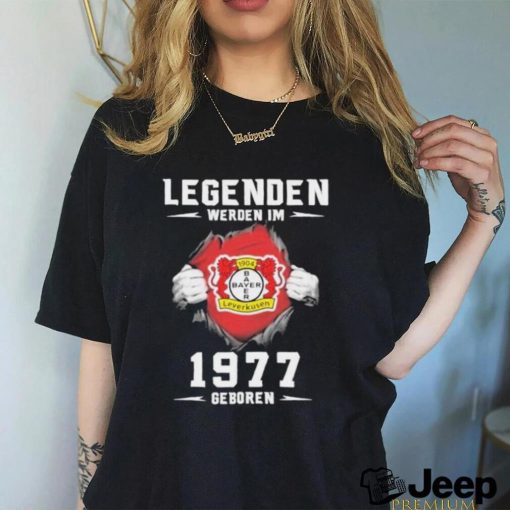 Legenden Werden Im 1977 Geboren Shirt