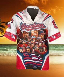 Legends Cleveland Guardians Hawaiian Shirt, Cleveland Guardians Aloha Shirt, MLB Hawaiian Shirt