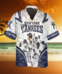 Legends New York Yankees Hawaiian Shirt, Hawaiian Yankees Shirt, MLB Hawaiian Shirt