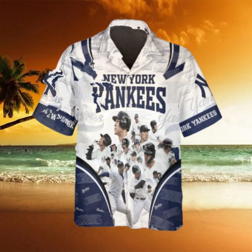 Legends New York Yankees Hawaiian Shirt, Hawaiian Yankees Shirt, MLB Hawaiian Shirt