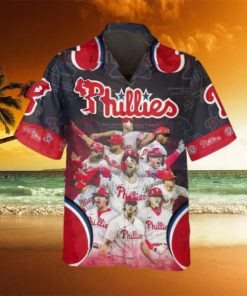 Legends Philadelphia Phillies Hawaiian Shirt, Phillies Hawaiian Shirt, MLB Hawaiian Shirt